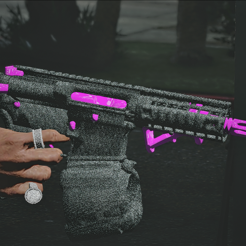 Black Diamond Pink ARP | FiveM Custom Weapon Mod – Capos FiveM Shop ...