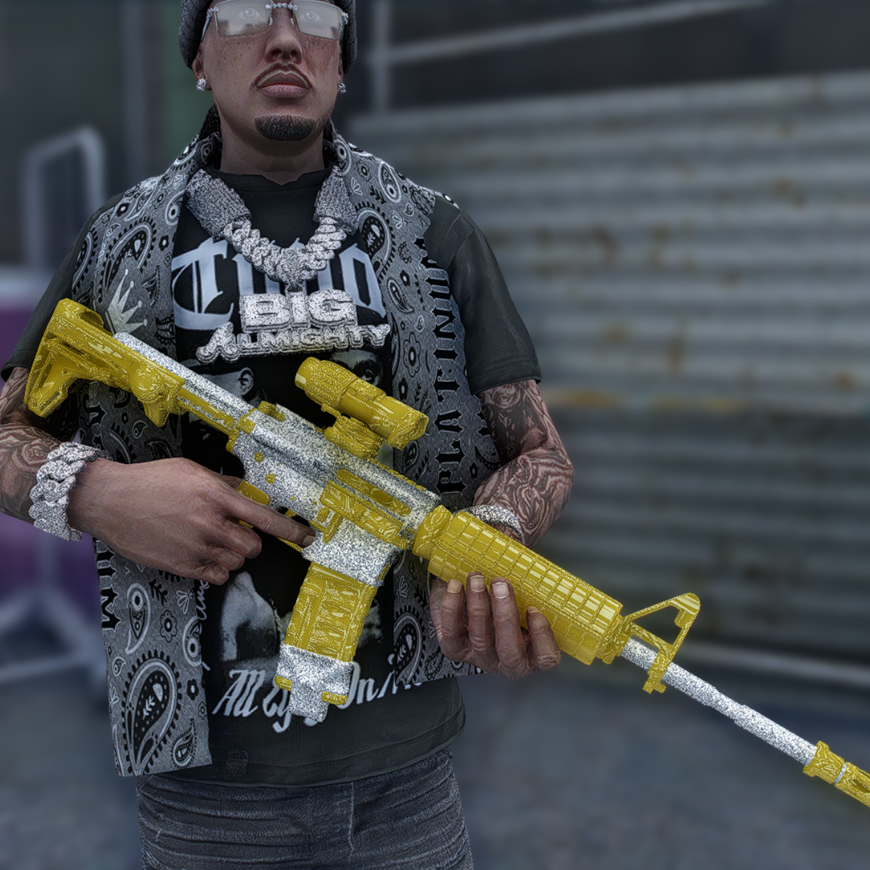 Iced Out M4A1