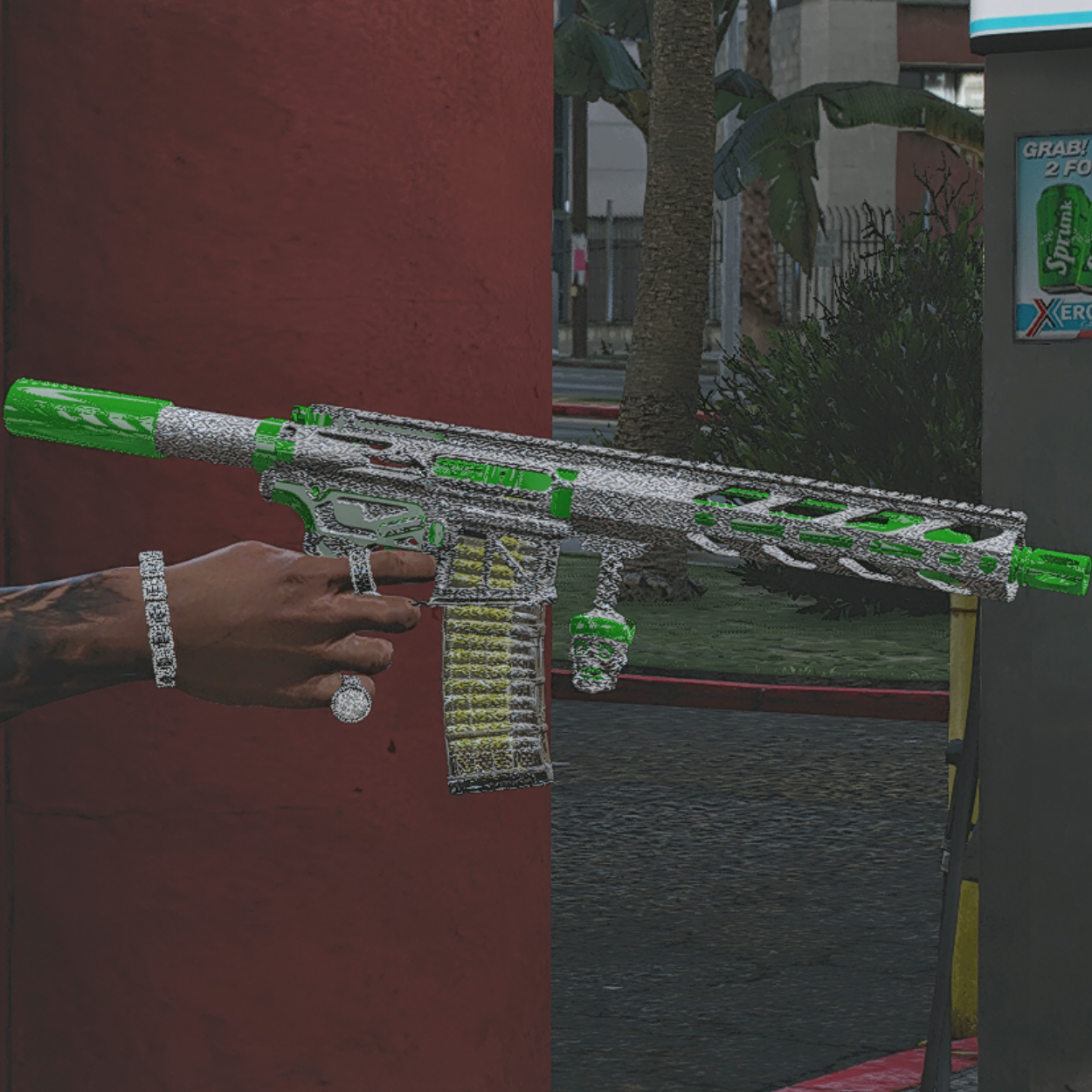 Diamond Skeleton Green ARP