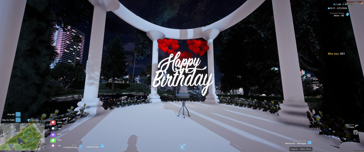 Birthday Event