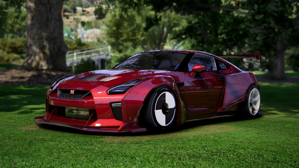 Nissan GTR R35 Widebody Police Car Mod for FiveM – Capos FiveM Shop ...
