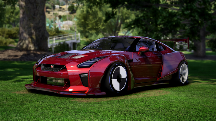 Nissan GTR R35 Widebody Police Car Mod for FiveM – Capos FiveM Shop ...