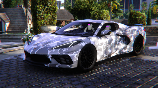 Chevrolet Corvette C8 Bape Edition