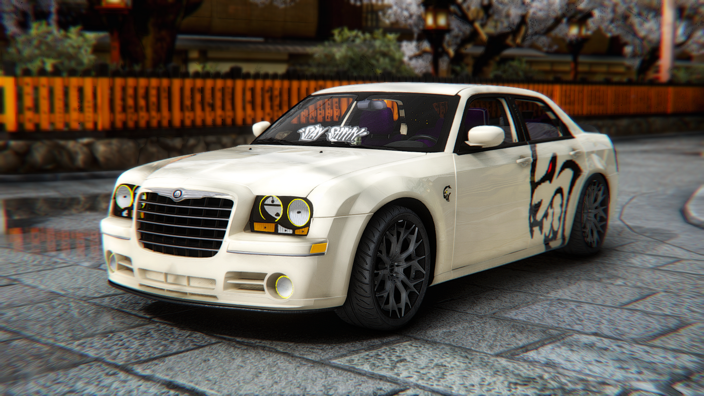 Chrysler 300 SRT8 with Bape Liveries + Custom Props 2008