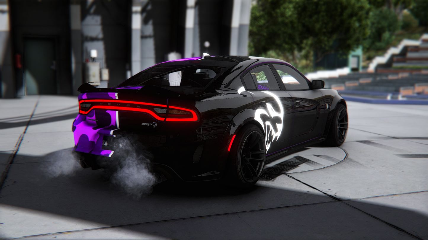 Dodge Charger SRT Hellcat Custom Mafia (+5 Bape Liveries)