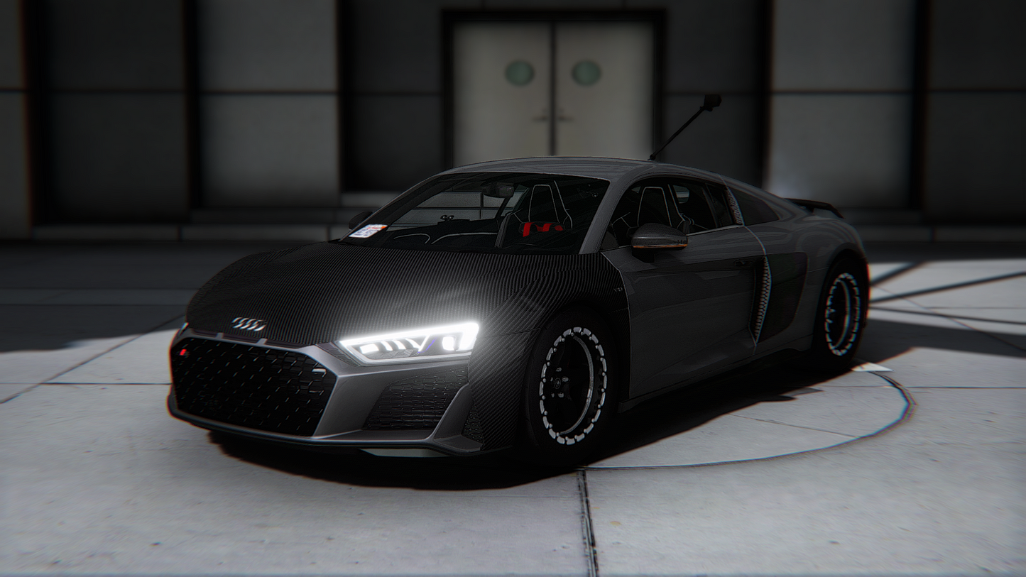 Audi R8 Twin Turbo Drag Customs