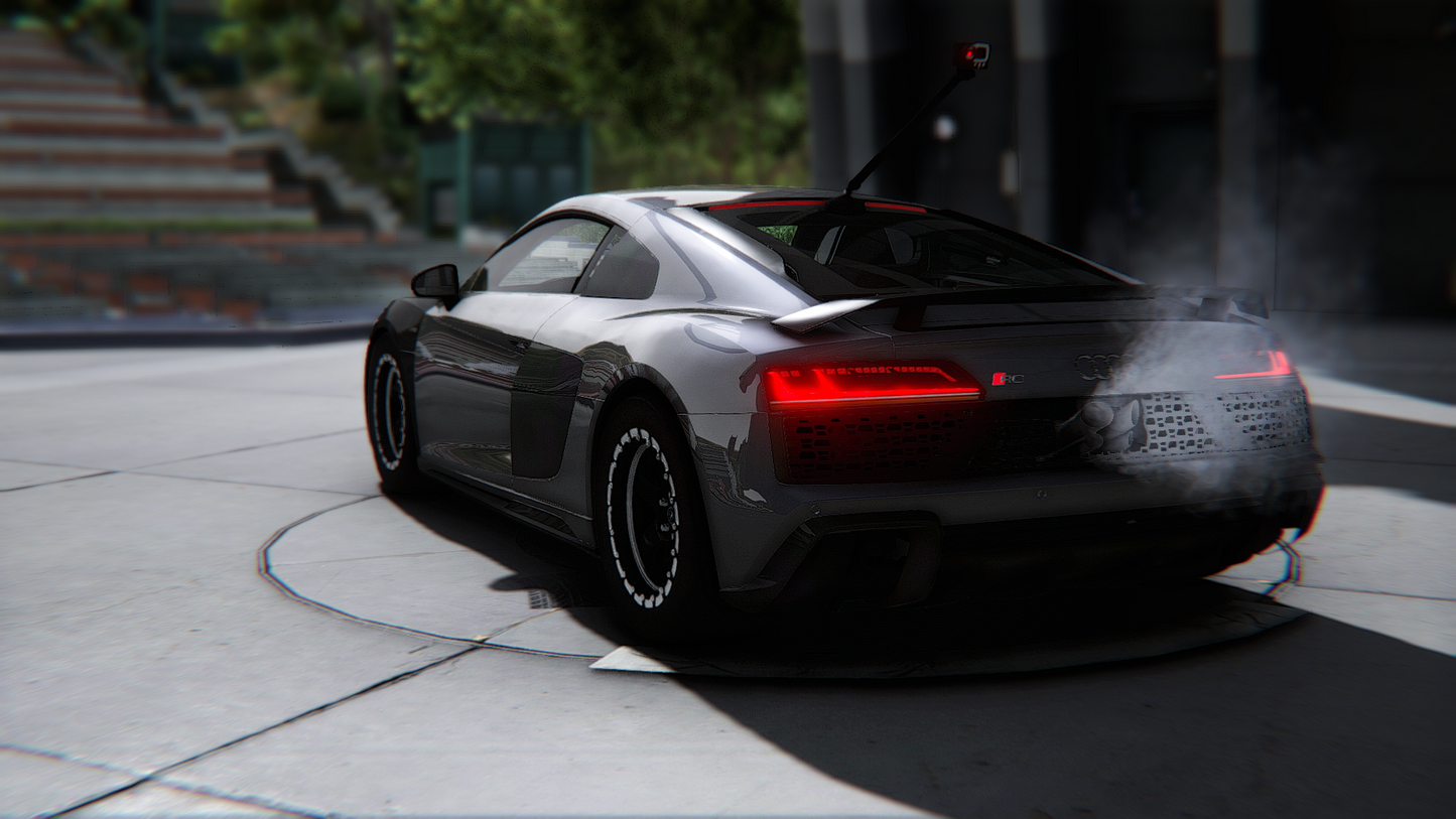 Audi R8 Twin Turbo Drag Customs