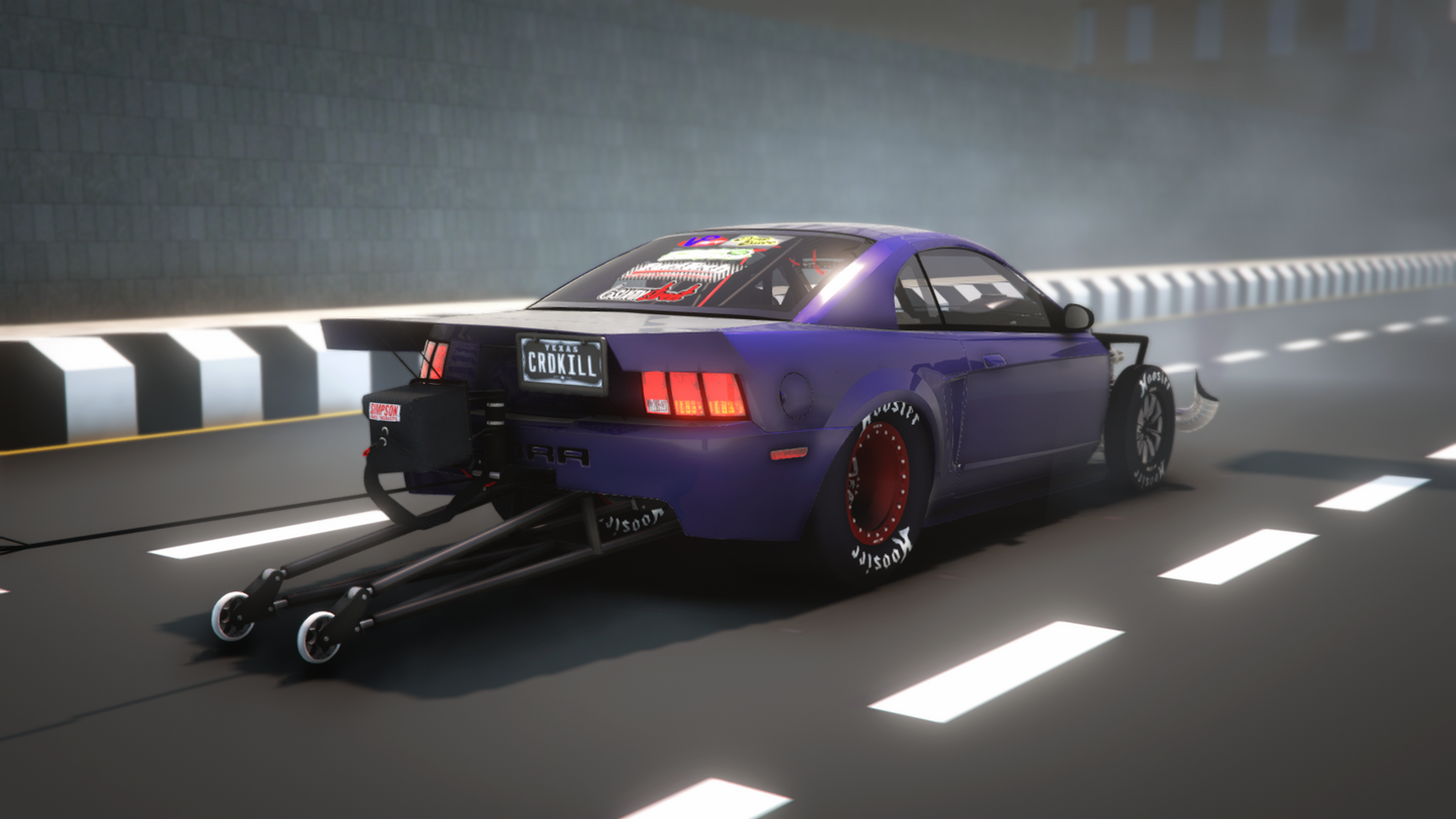 Ford Mustang Cobra Twin Turbo Drag