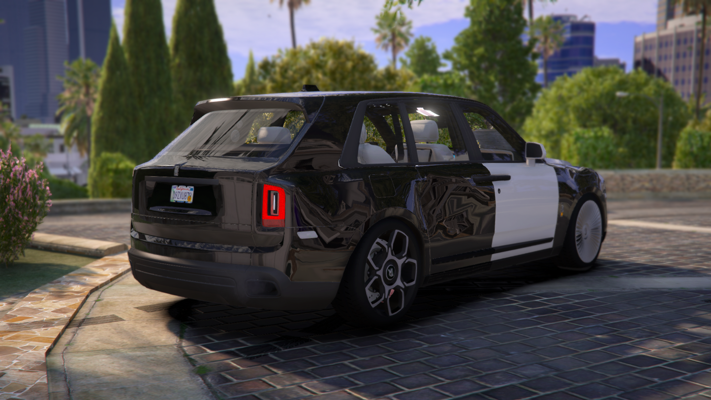 Rolls Royce Cullinan 2 Colors Mixed with Charger Swapped