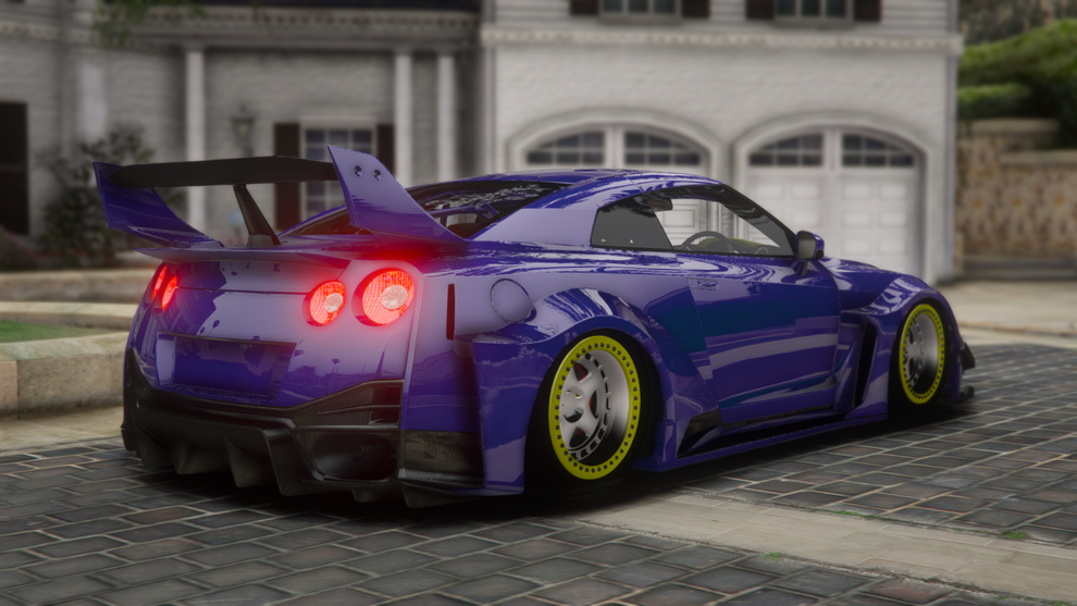 Nissan GTR R35 Silhouette Widebody Turbo – Capos FiveM Shop - Cars & MLOs
