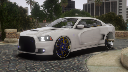 Dodge Charger Coupe on Forgiatos 2014