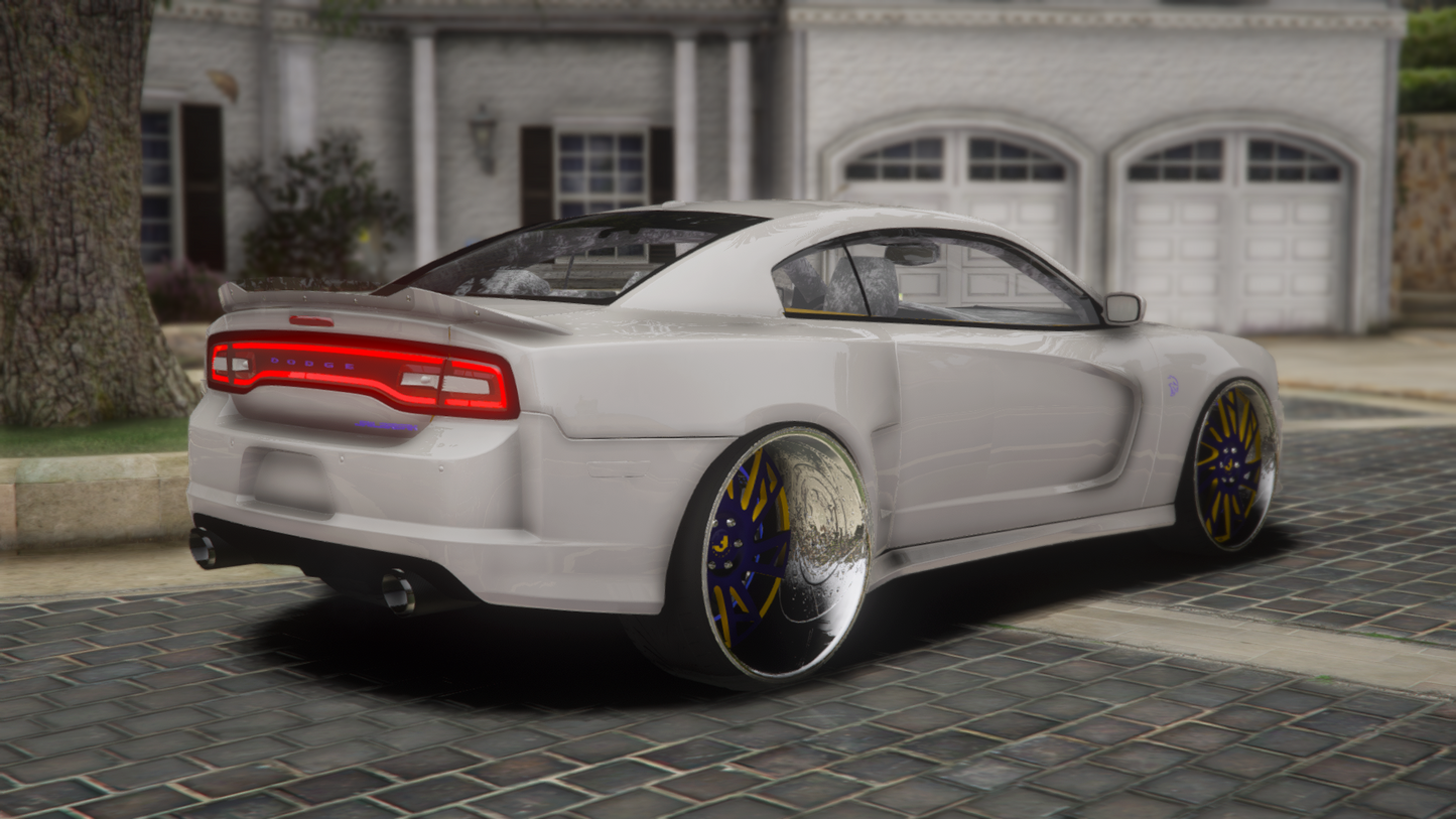 Dodge Charger Coupe on Forgiatos 2014