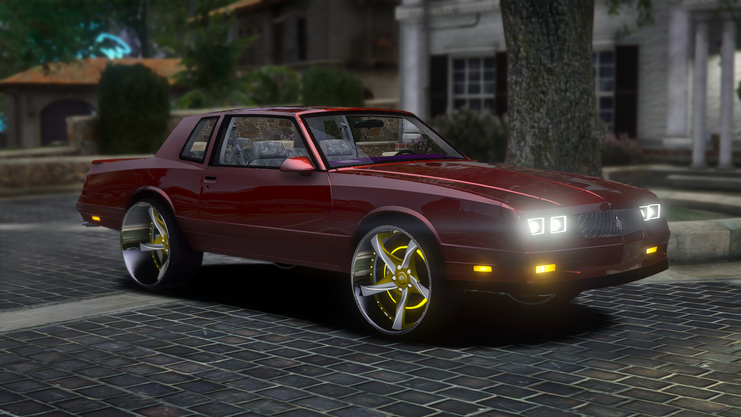 Chevrolet Monte Carlo on Forgiatos 1986