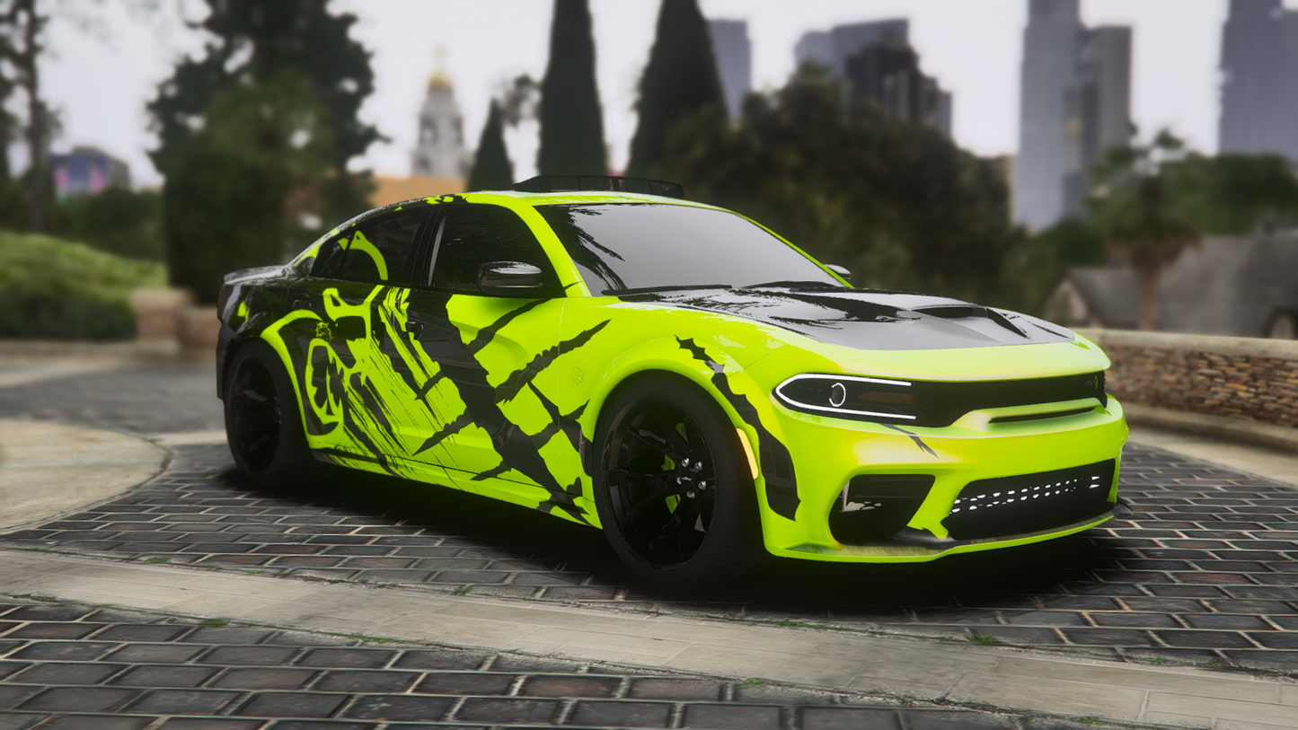 Dodge Charger Green Hell V2