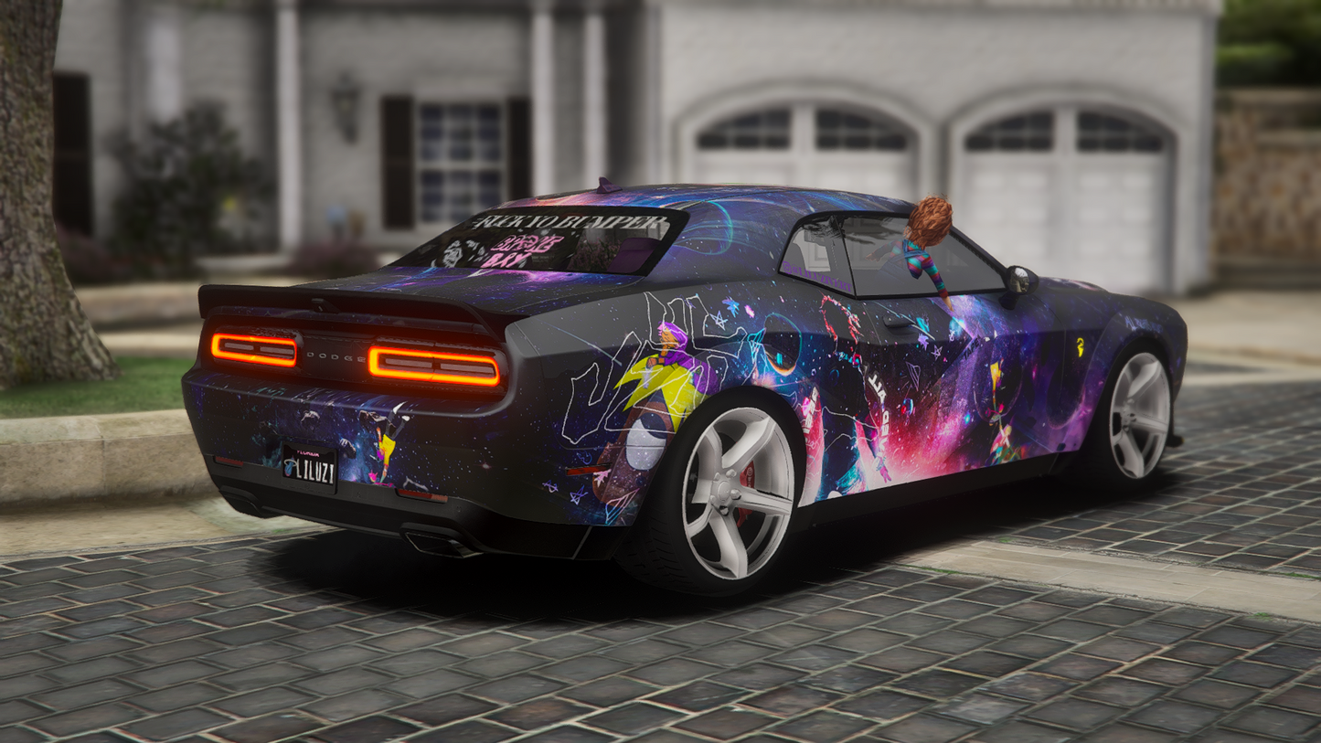 Dodge Challenger Cold Uzi Cat