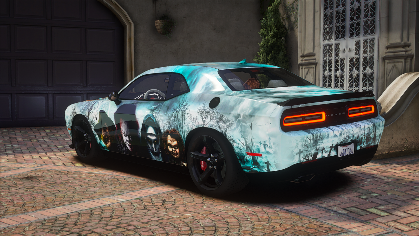 Dodge Challenger Scary Cat