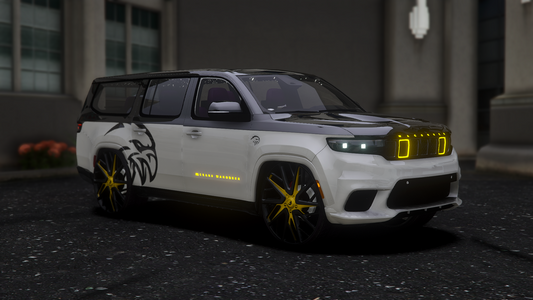 Jeep Grand Wagoneer Hellhawk on Forgiatos 2024