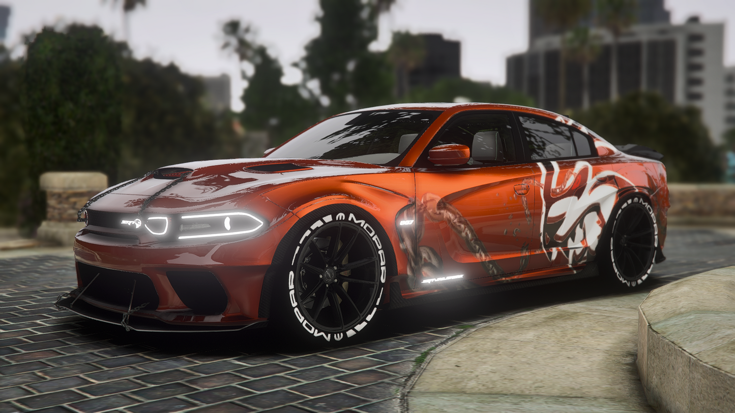 Dodge Charger Jailbreak Redeye Widebody With Chains