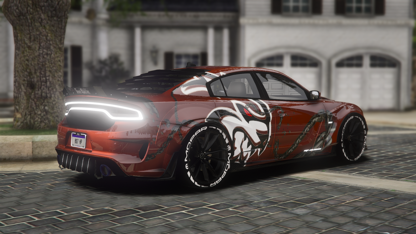 Dodge Charger Jailbreak Redeye Widebody With Chains