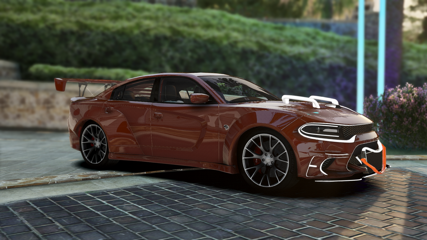 Dodge Charger Widebody Neon