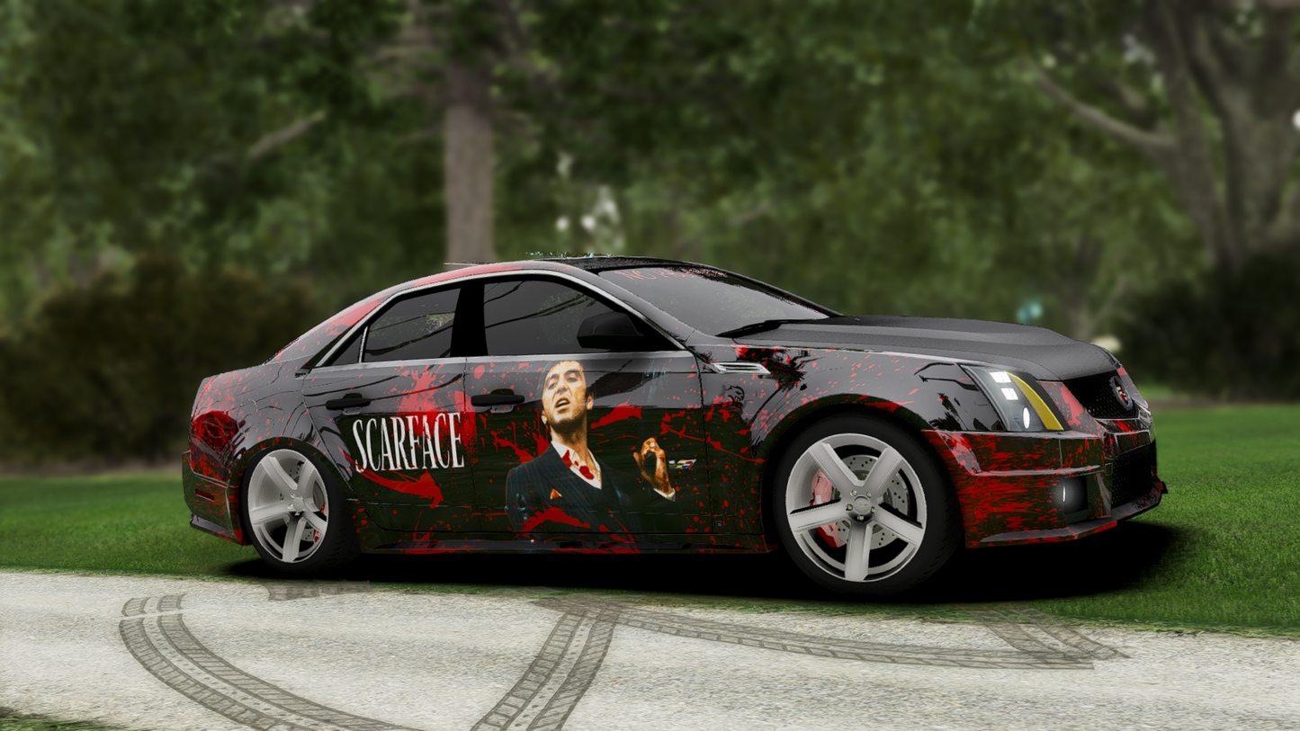 Cadillac CTS-V SRT Hellcat Scarface Edition