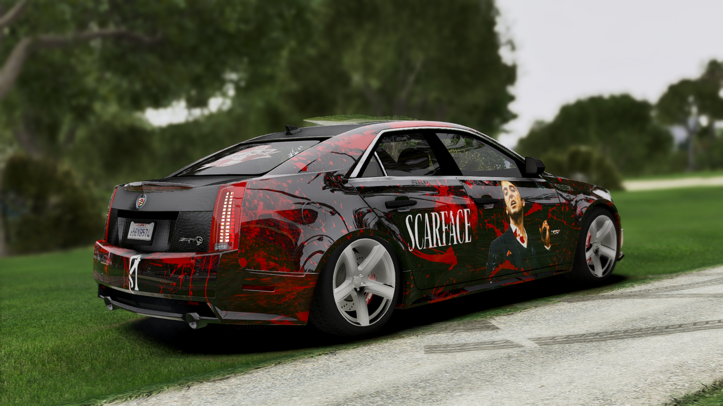 Cadillac CTS-V SRT Hellcat Scarface Edition