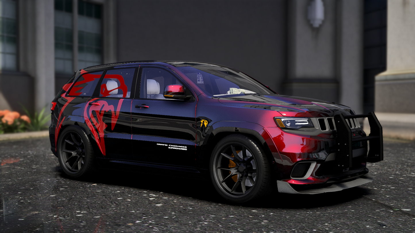 Jeep Grand Cherokee Trackhawk Kuno Supercharged | Livery