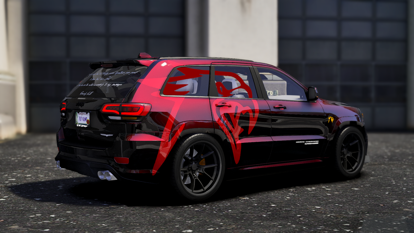 Jeep Grand Cherokee Trackhawk Kuno Supercharged | Livery