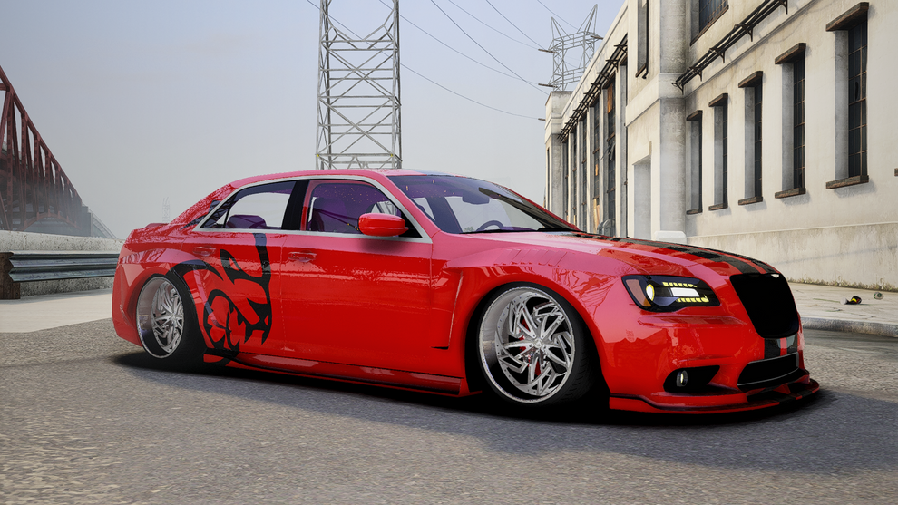 Chrysler 300 Shirokai Jailbreak Redeye | Livery – Capos FiveM Shop ...