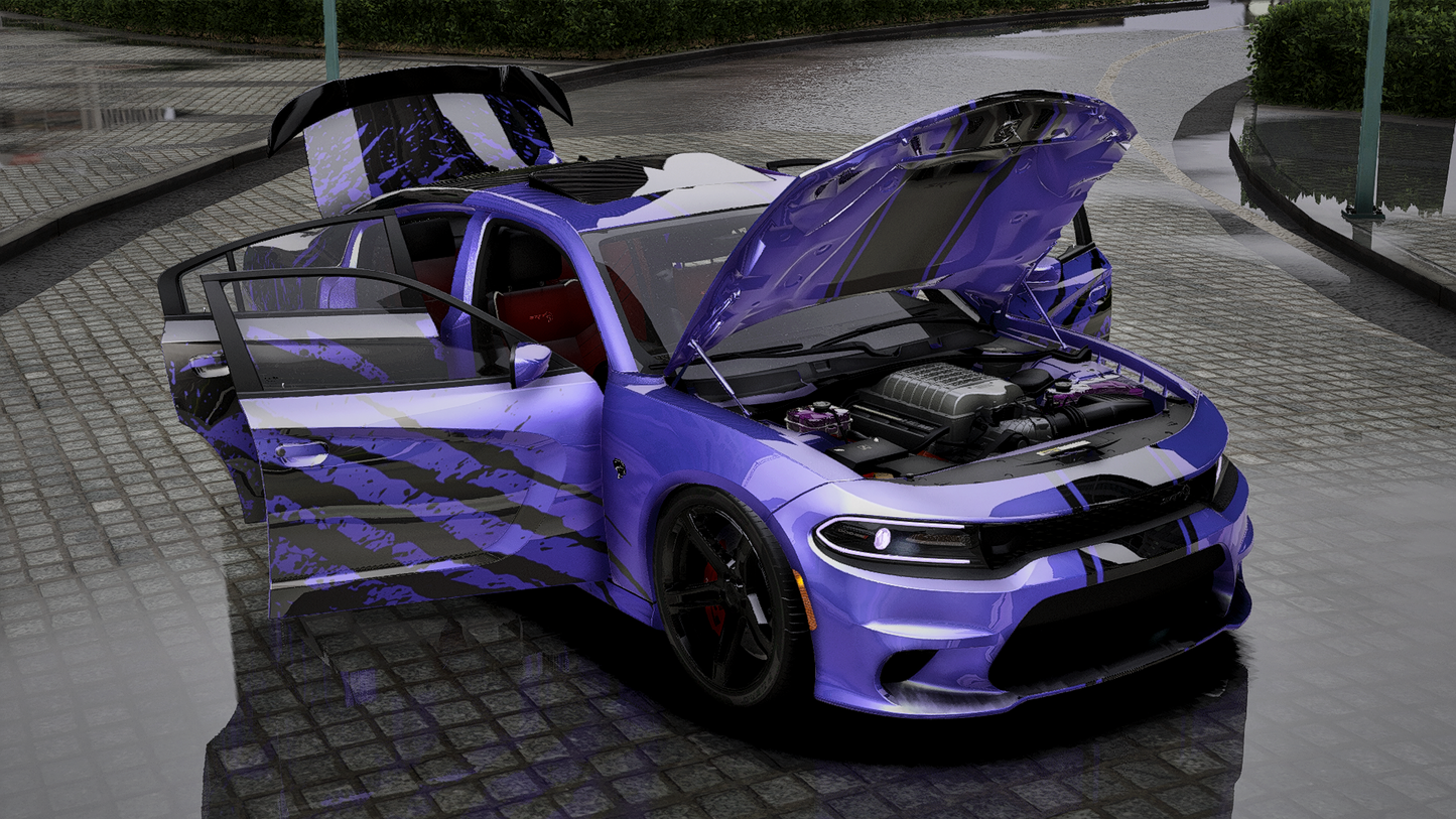 Dodge Charger Hellcat SRT Livery Custom