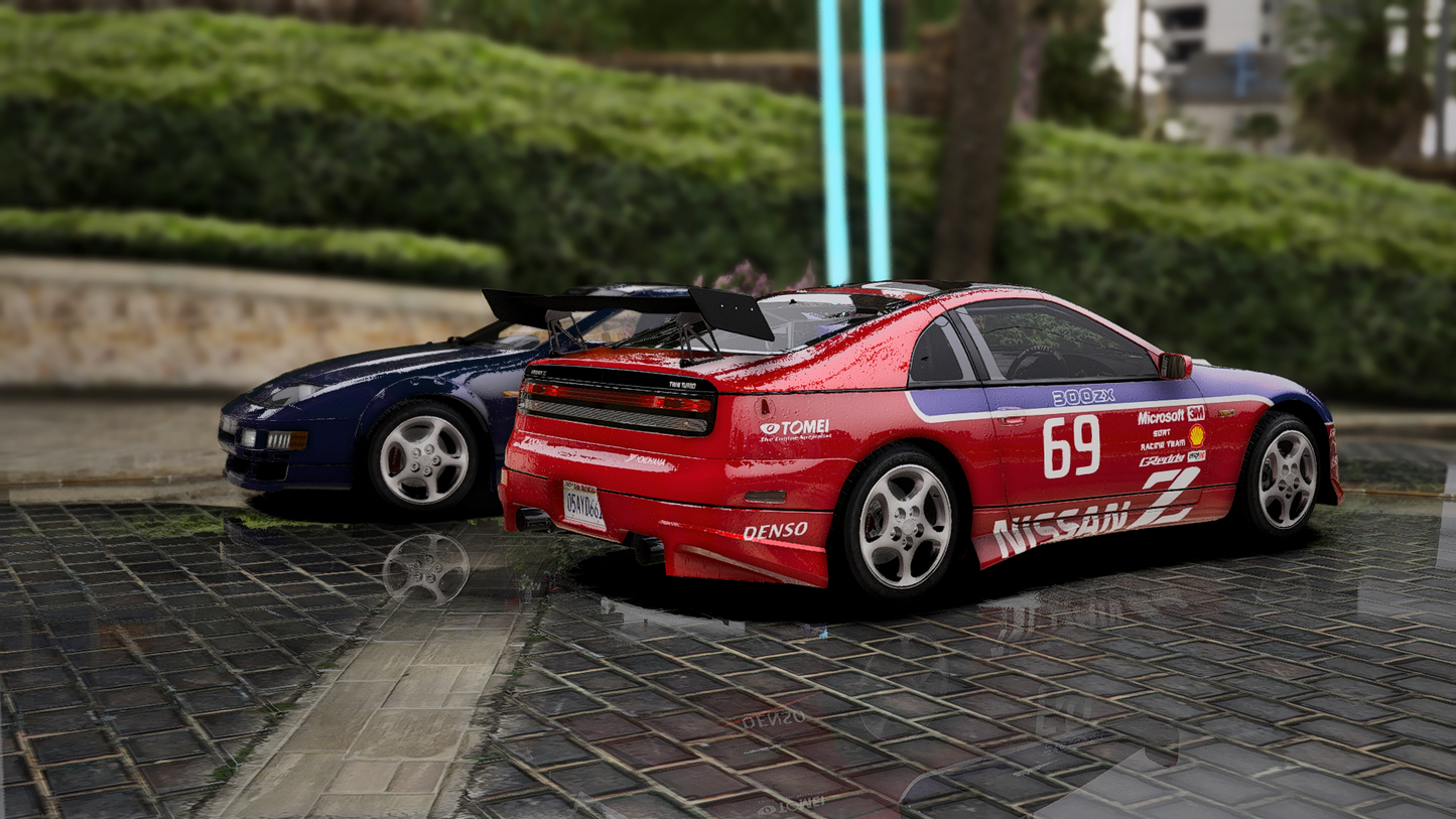 Nissan Fairlady 300ZX Z32 (+52 Tunings Part)