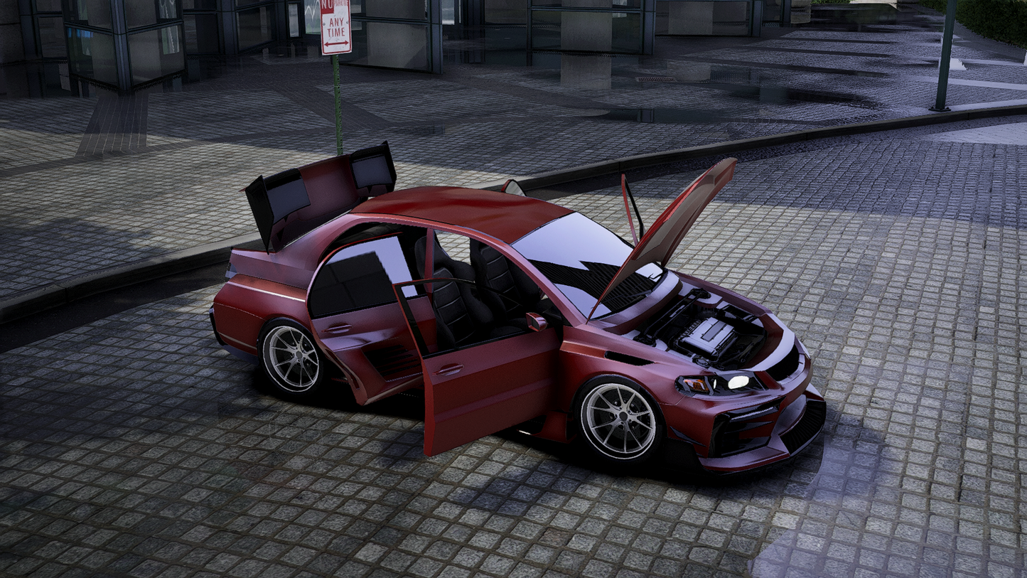 Mitsubishi EVO 9 Hycade | Debadged