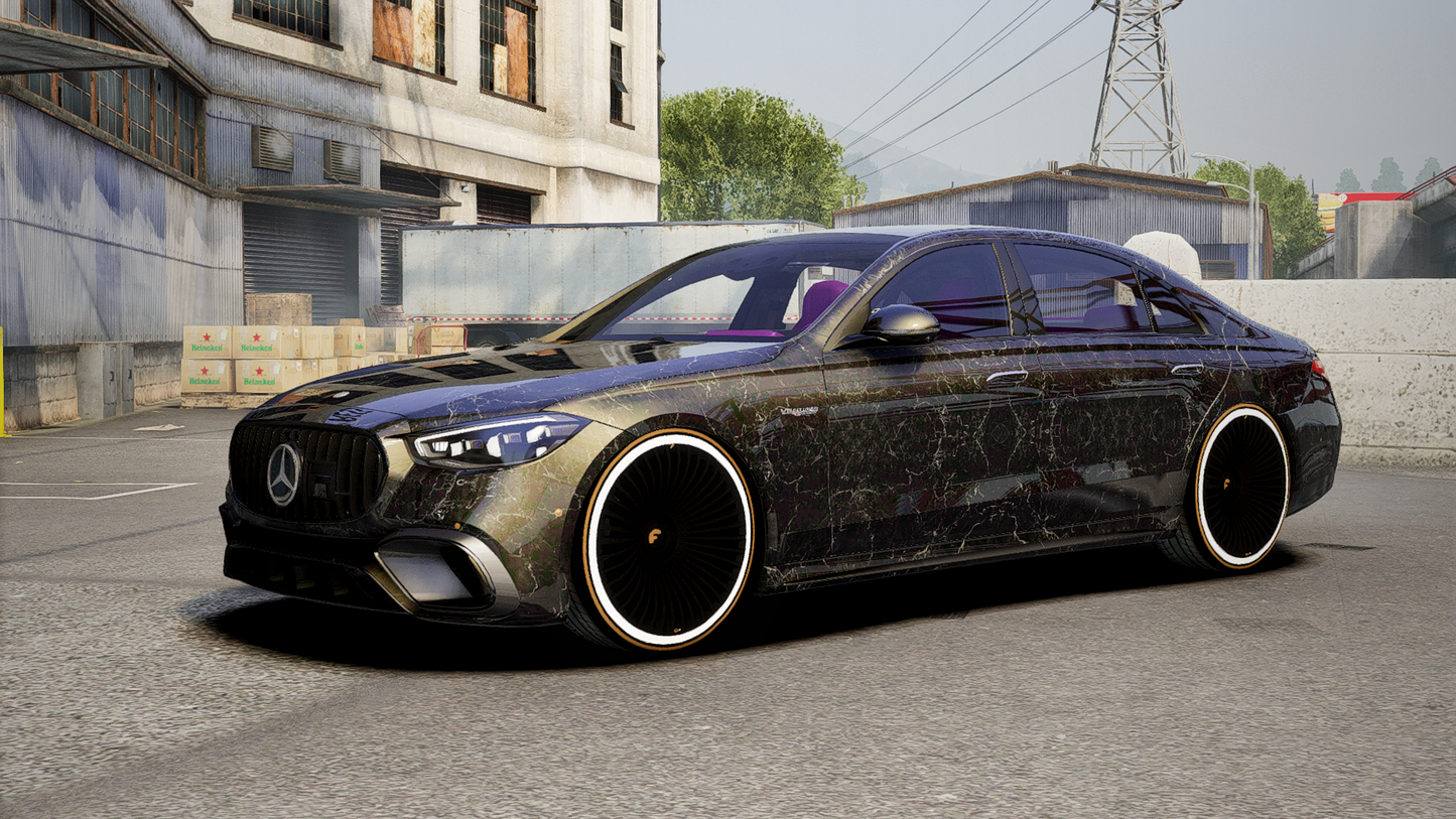 Mercedes S63 on Forgiatos | Livery
