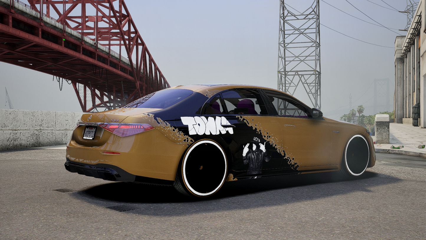 Mercedes S63 on Forgiatos | Livery