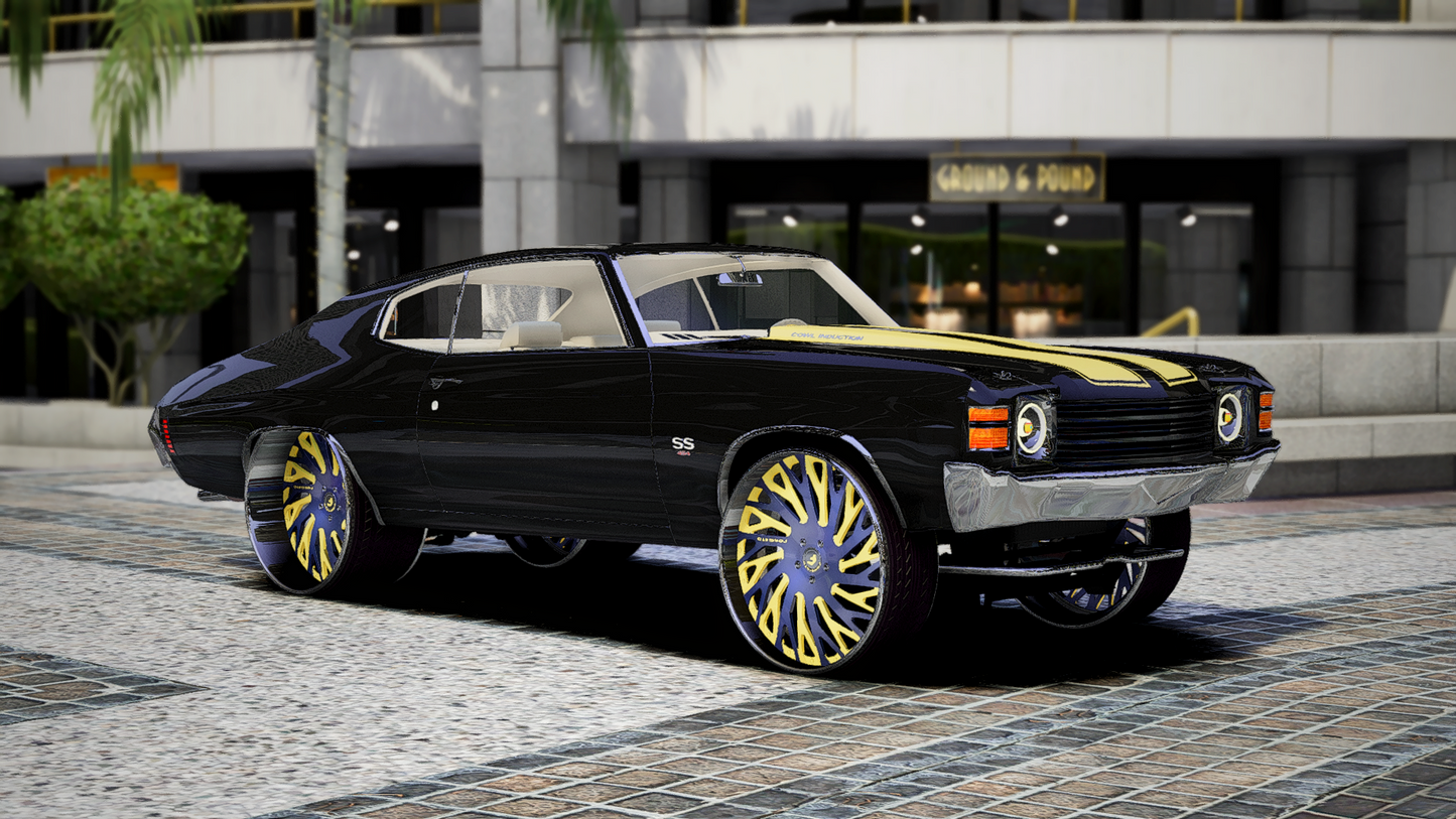 Chevy Chevelle SS Hard Top + Twisted Forgiatos