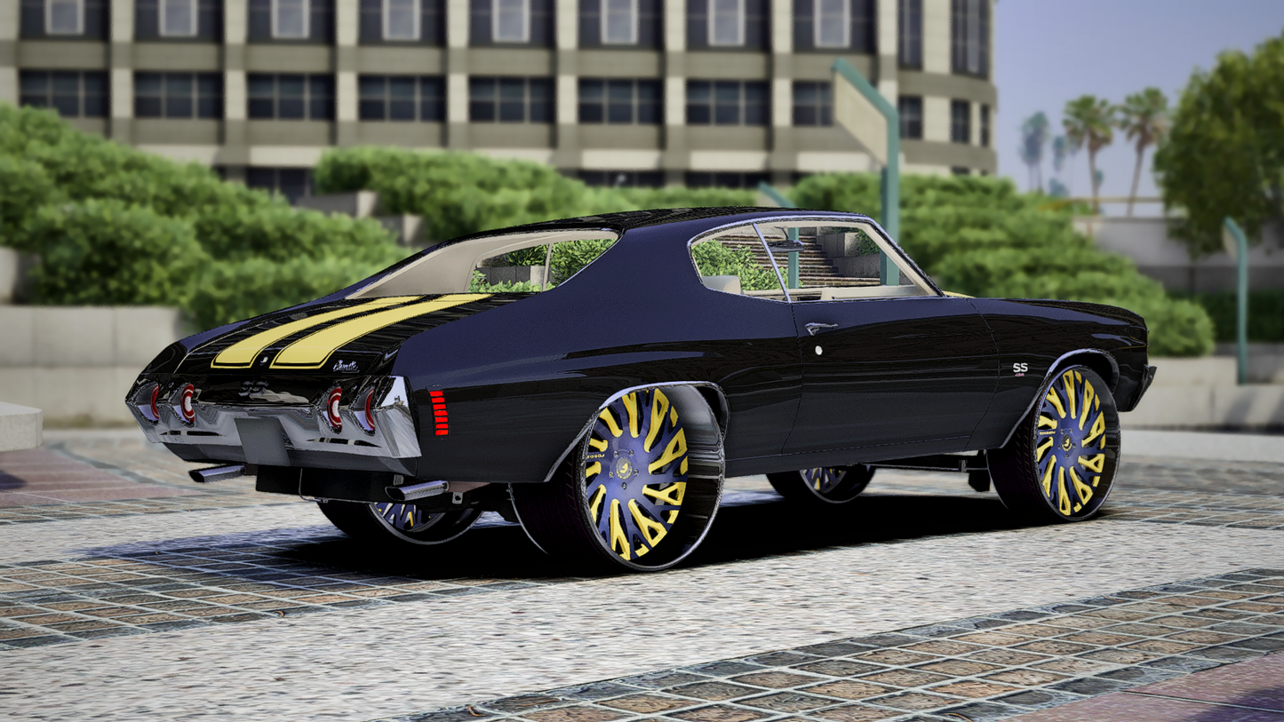 Chevy Chevelle SS Hard Top + Twisted Forgiatos