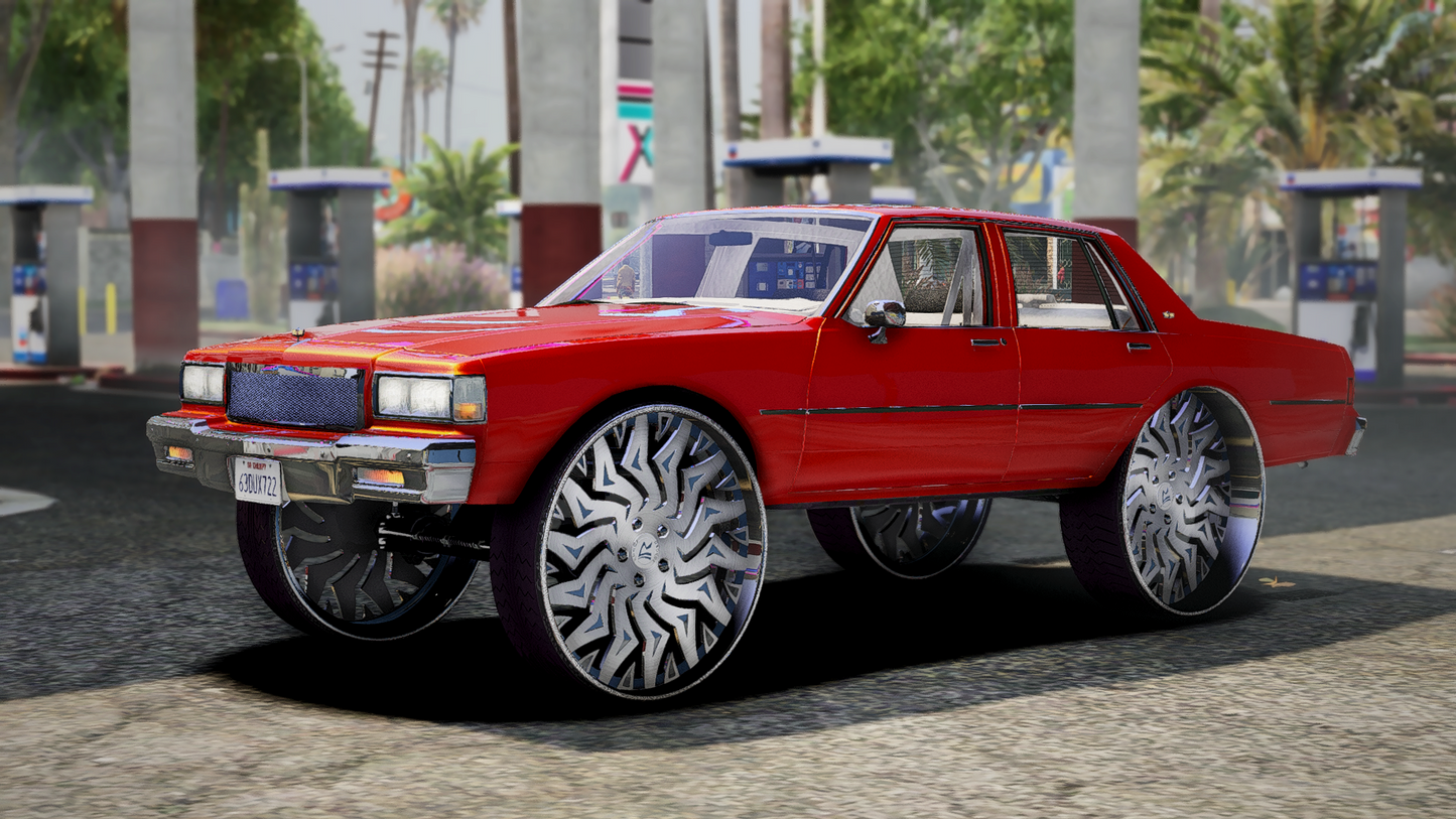 Chevrolet Caprice Classic + Butterfly Doors + Rucci Forged Rims