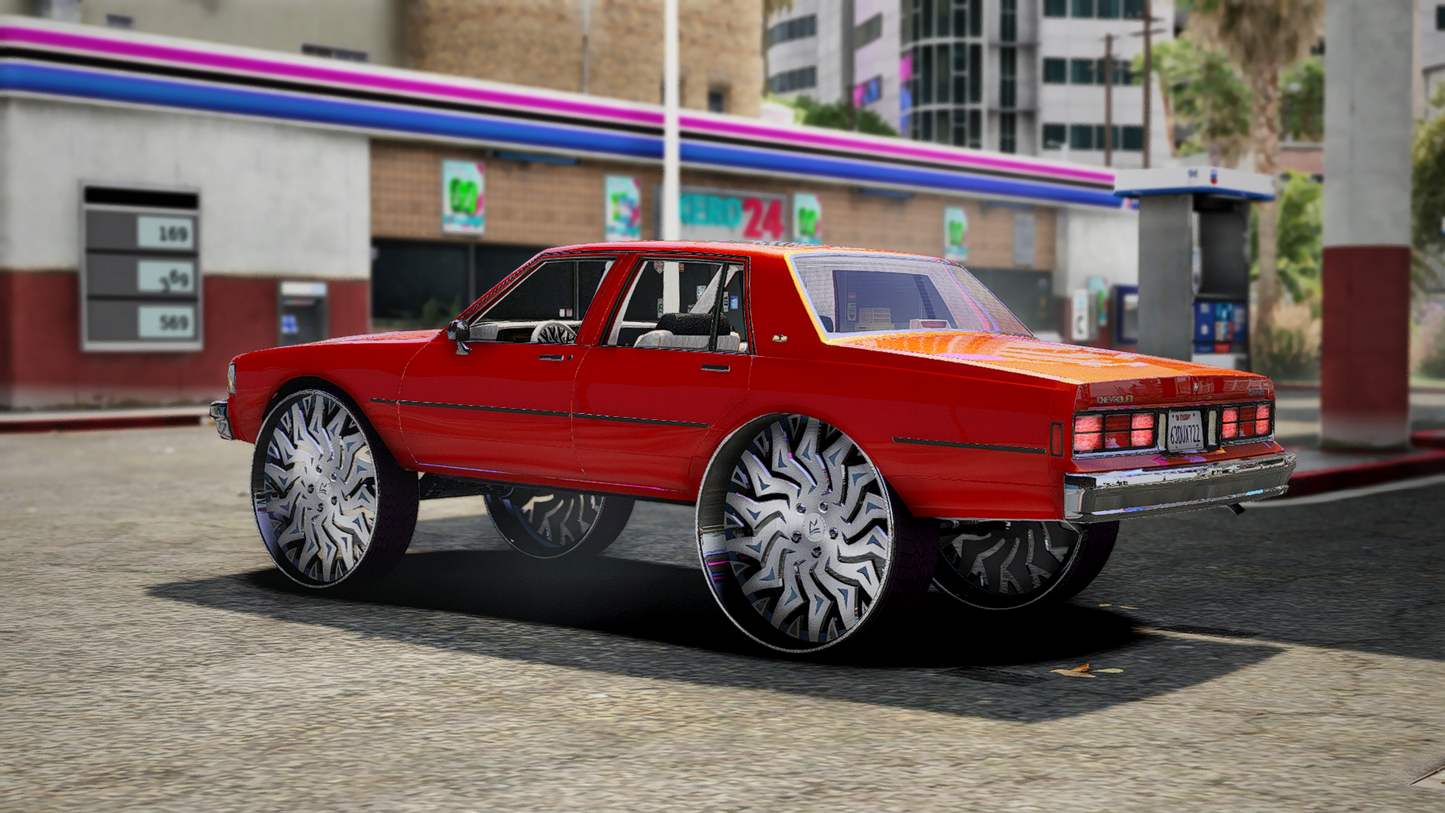 Chevrolet Caprice Classic + Butterfly Doors + Rucci Forged Rims