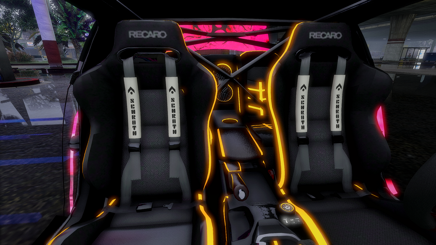 Nissan GTR R35 Keneko Livery Dinamic RGB Lights