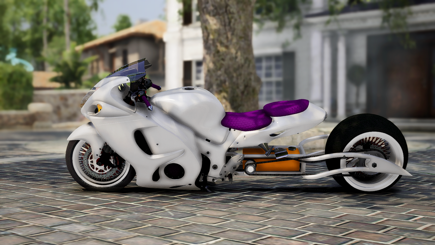 Suzuki Hayabusa Drag V1 | Debadged