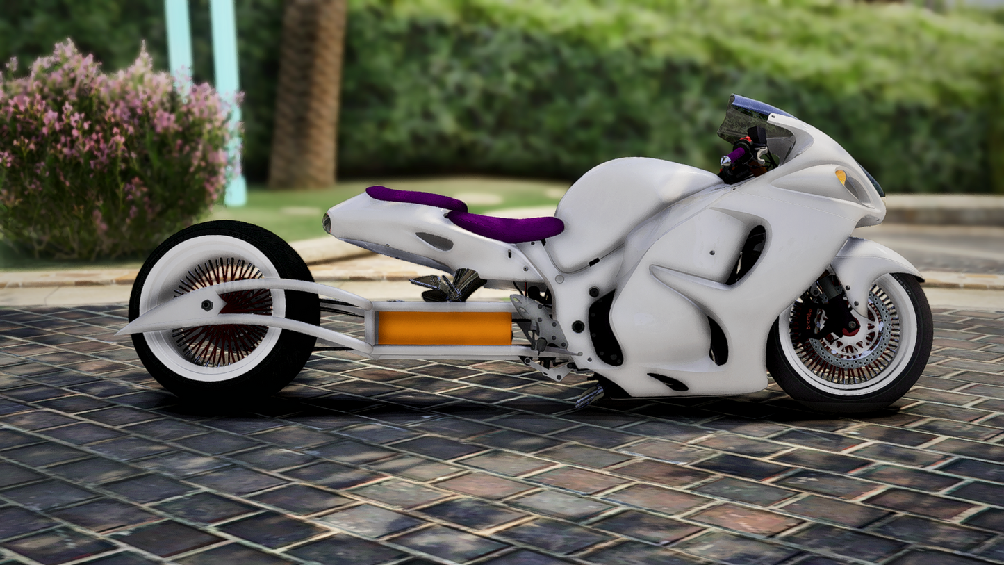 Suzuki Hayabusa Drag V1 | Debadged