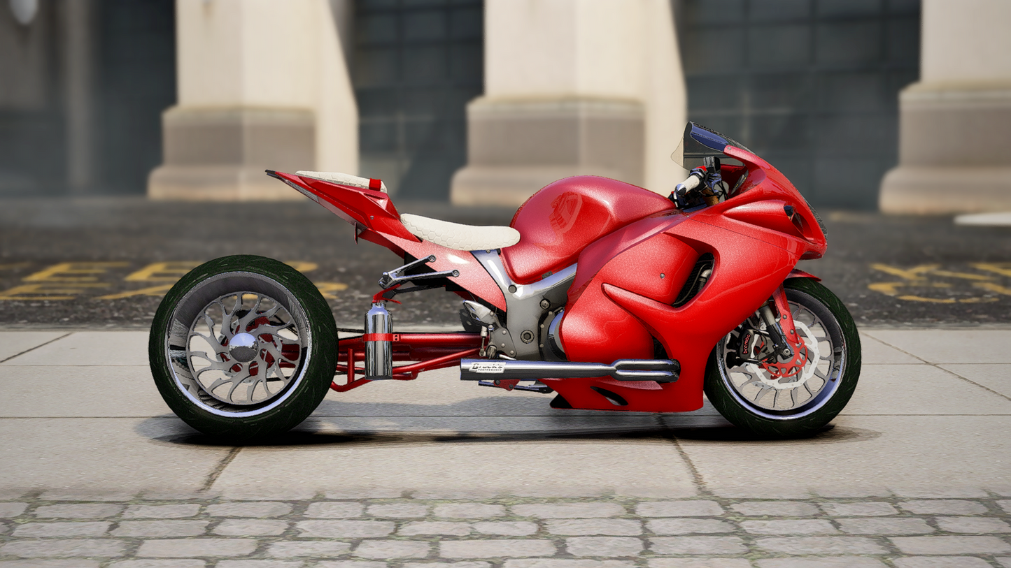 Suzuki Hayabusa Drag V2 | Debadged