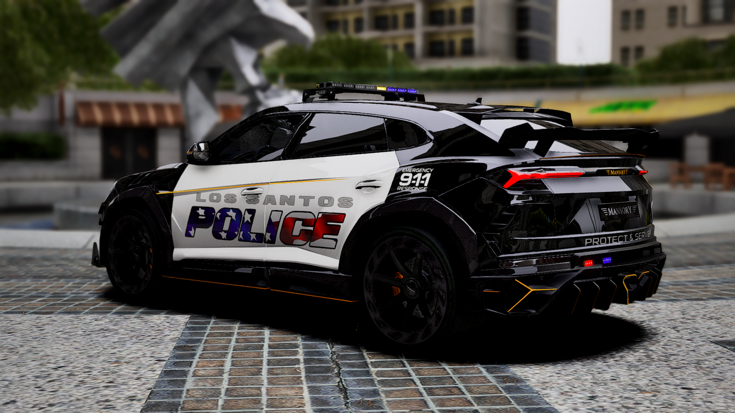 Lamborghini Urus Mansory Venatus Police