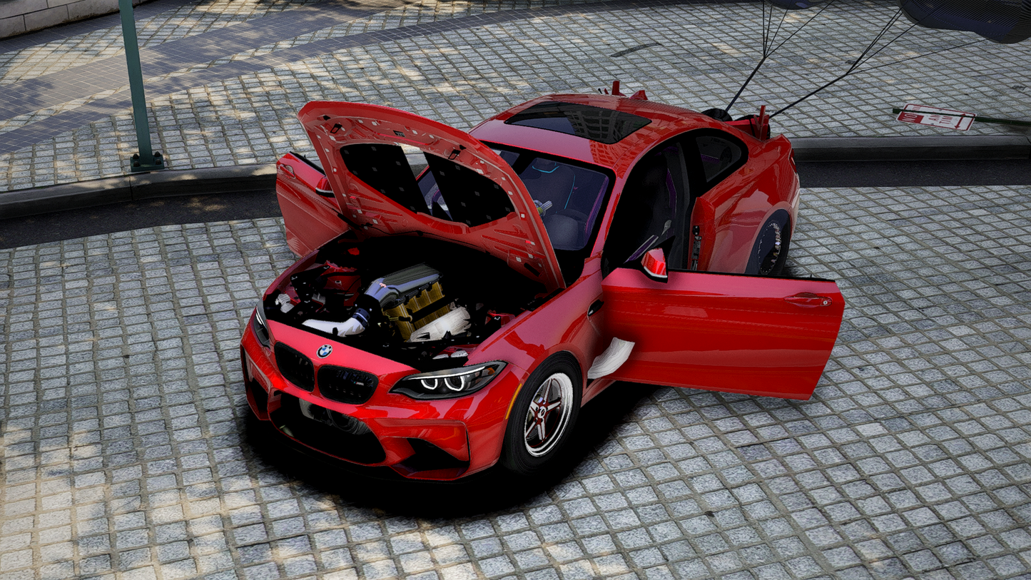 BMW M2 Turbo LS Swapped on Slicks