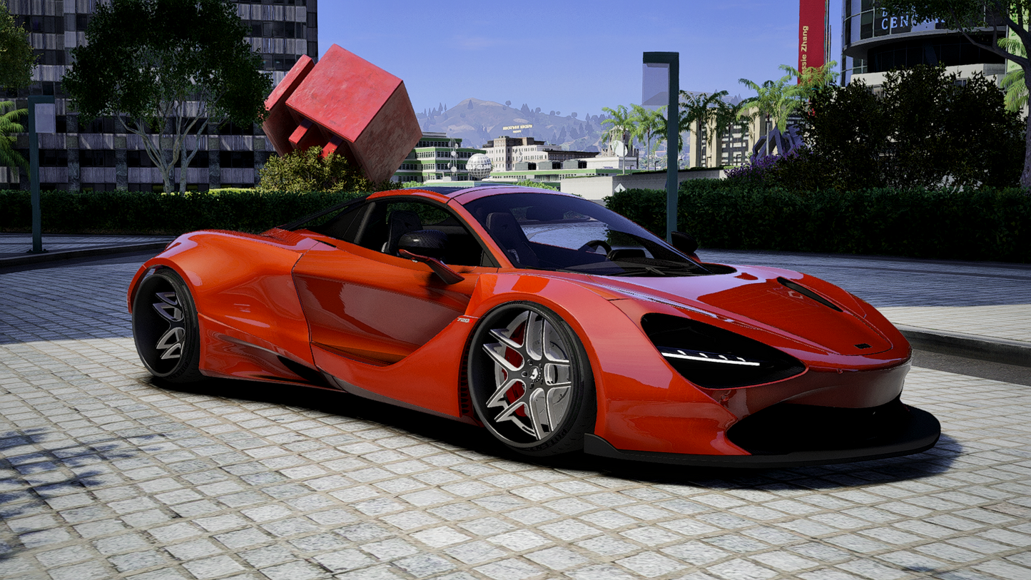 Custom Tuned Widebody McLaren 720s On Forgiatos