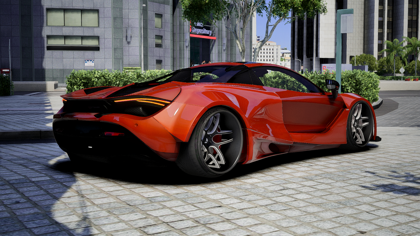 Custom Tuned Widebody McLaren 720s On Forgiatos