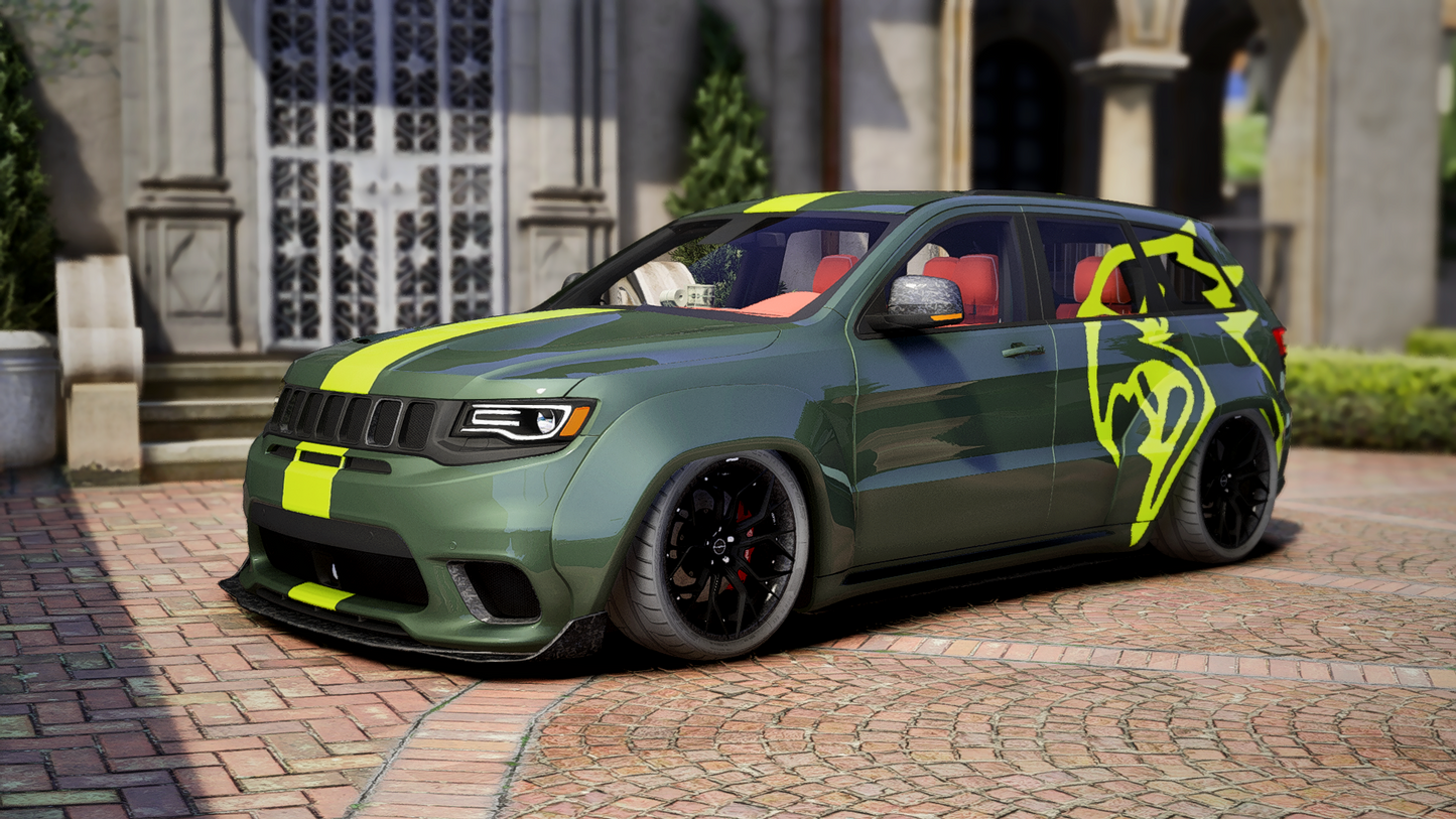 Jeep Trackhawk Widebody Acehawk | Livery + Props