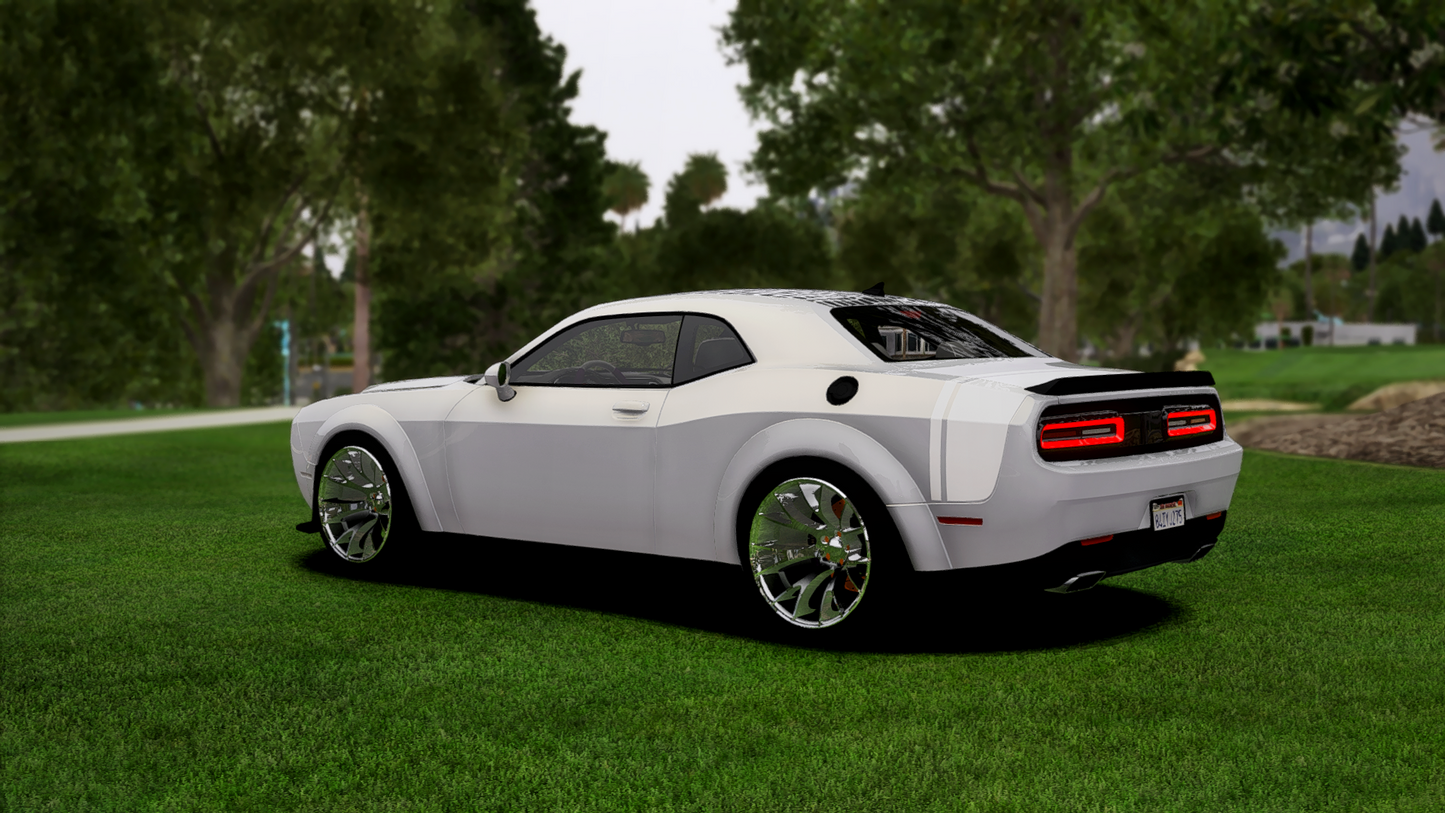 Dodge Challenger Black Ghost 2023 | Debadged