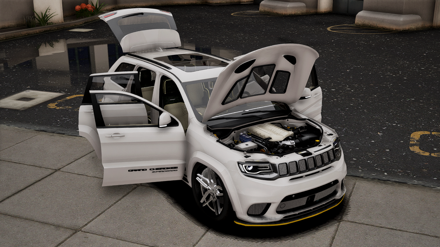 2018 Jeep Trackhawk Widebody Whipple Charger