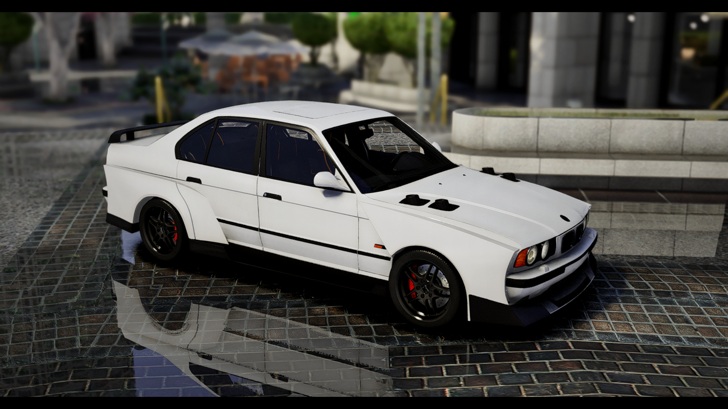 BMW M5 E34 Hycade Edition | Debadged